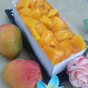 [主購禮] 單筆訂單金額滿3000元，主購禮送【新巧屋】芒果爆多蛋糕(長條)1份