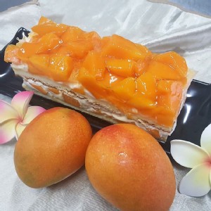 【新巧屋】芒果爆多蛋糕(長條)