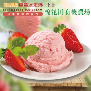 田裡甜購物網草莓冰淇淋 特價：$33