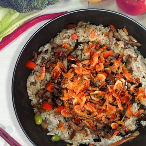 【總舖師的網路灶咖】櫻花蝦米糕 特價：$55