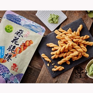 【合家】手工麻花脆捲-芥末