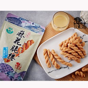 【合家】手工麻花脆捲-煉乳