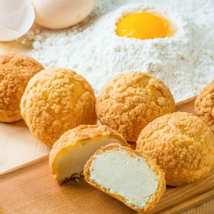 法式冰心泡芙牛奶泡芙