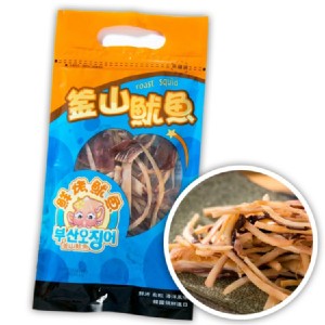 免運!【涮嘴零食】釜山鮮烤魷魚 84g/袋 (12袋，每袋131.1元)