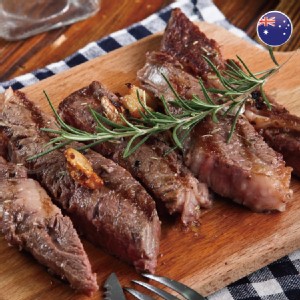 【買一送一】【勝崎牛排】澳洲榖飼黑牛雪花牛排 特價：$128