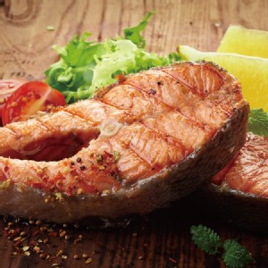 【買一送一】【勝崎牛排】挪威鮭魚切片~超大