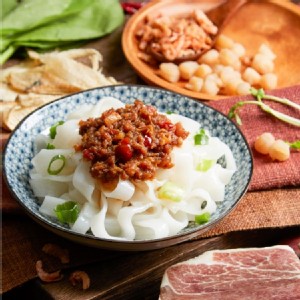 【栗園米食】國宴粄條 | 干貝XO辣醬粄條5入