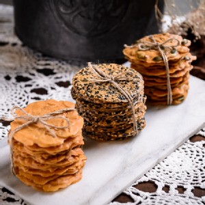 【秉醇烘培坊】綜合果實瓦片 特價：$129