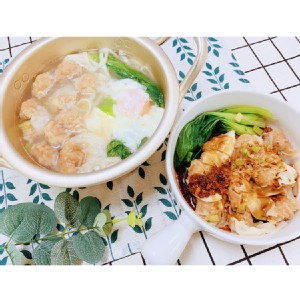 【餃匠】古早味蝦肉餛飩 特價：$40