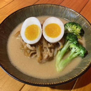 【赤鳥拉麵】雪花牛玉子拉麵 (味噌)