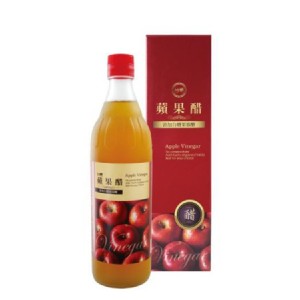 免運!【台糖】3瓶 蘋果醋(600ml/瓶) 600ml/瓶