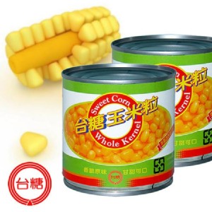 【台糖】玉米粒罐頭(340gx3罐)
