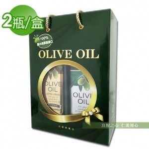 免運!【台糖】富貴橄欖油禮盒 2瓶/盒 (12盒，每盒786.6元)