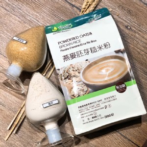 免運!【健康時代】燕麥胚芽糙米粉 600g (12包，每包113.7元)