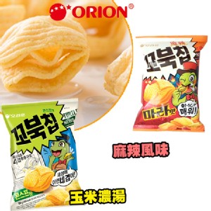 免運!【ORION好麗友】烏龜玉米脆餅 80g/包 (24包，每包51.9元)