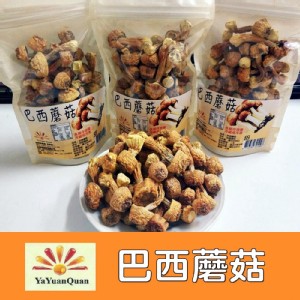 免運!【亞源泉】10包 巴西蘑菇(高山香菇) 100g/包