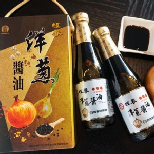 【恆春鎮農會】洋蔥醬油-330/罐