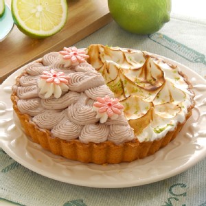 【亞尼克】檸檬芋花園雙享派-6吋派塔