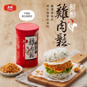 【大成食品】鮮醇雞肉鬆禮盒6罐裝