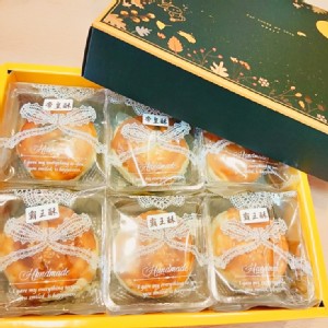 【海岸山麥】帝皇酥&霸王酥(附提袋)