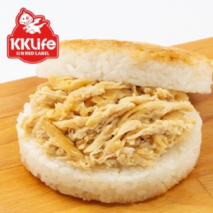 【KK Life-紅龍】紅蔥雞絲米漢堡