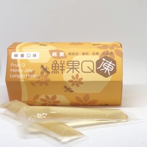 免運!【蜜田本舖】5盒 鮮果Q凍/蜂蜜水果果凍條 220g/盒