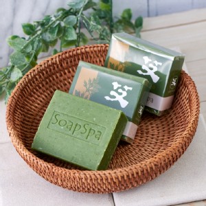 【SOAPSPA】艾草平安皂(100克) | 莎品香皂 ❖ 草本洗沐首選 印度皂、艾草皂、馬賽皂一次購足