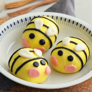 【禎祥】蜜蜂造型甜包(地瓜餡)