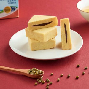 【皇龍ait】烏豆沙冰心鴛鴦綠豆皇(單顆)