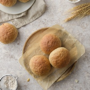 【17號穀倉】湯種餐包-全粒麥鮮奶