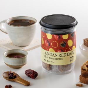 【陳老爹腰果】養生黑糖茶飲//黑糖桂圓紅棗茶 (204克±4.5%/罐)