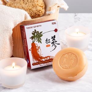 【韓國吉品】頂級紅蔘皂(100克) | 莎品香皂 ❖ 草本洗沐首選 印度皂、艾草皂、馬賽皂一次購足