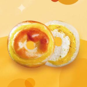 【查理布朗烘焙】檸檬乳酪貝果-奶蛋素(BO010)