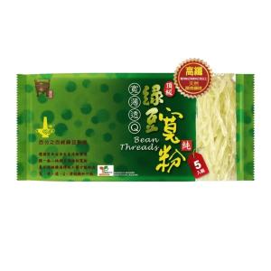 【中農粉絲】寶鼎頂級純綠豆寬粉-精緻包(5入裝)