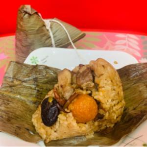 【家之味】香菇蛋黃肉粽