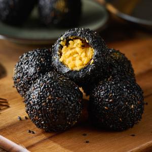 即期商品【禎祥食品】黑金流沙球(效期115/3/20)