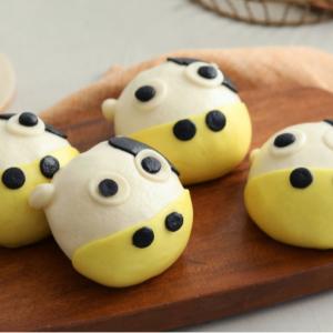 【禎祥食品】乳牛甜包(芋頭牛奶餡)