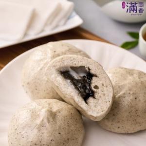 【滿面香】麻糬芝麻銀圓包(全素)