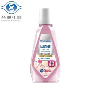 新品【台塑生醫】Dr's Formula固齒健牙齦牙周全效護理漱口水(淡雅白桃)