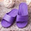 【購物台熱賣】室內室外浴室萬用抗滑超輕拖鞋(紫)