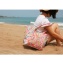夏日海灘【繽紛趣】愛麗絲側肩袋(A4)-玫瑰紅