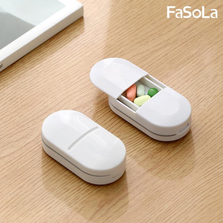 FaSoLa 多功能2in1切藥器 儲藥盒