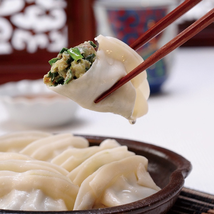 冷凍奇美韭菜豬肉熟水餃