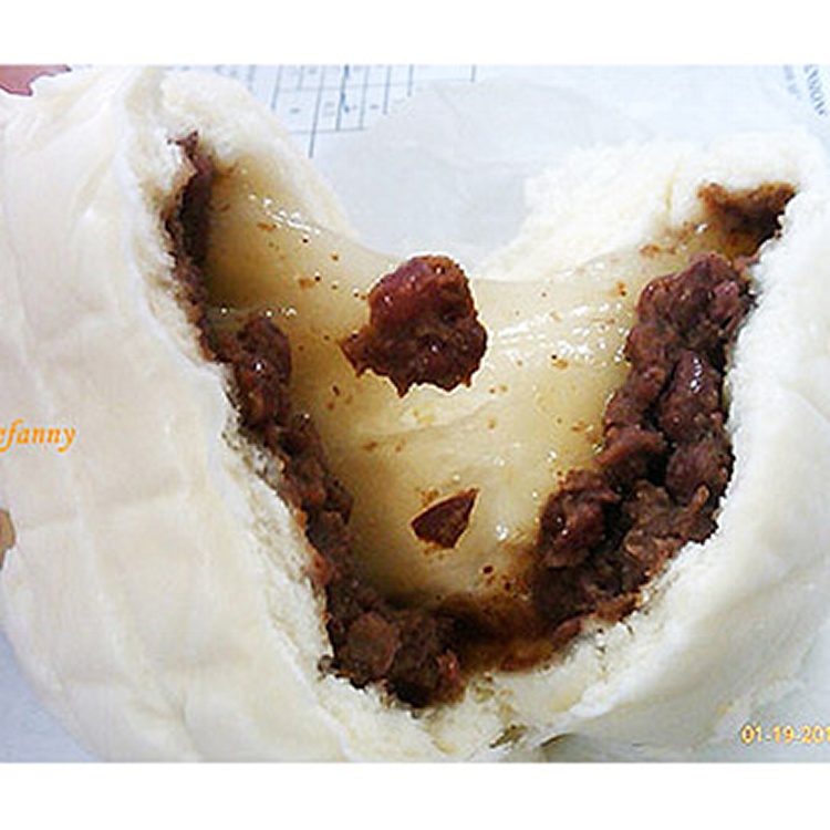 麻糬紅豆包5顆(素)