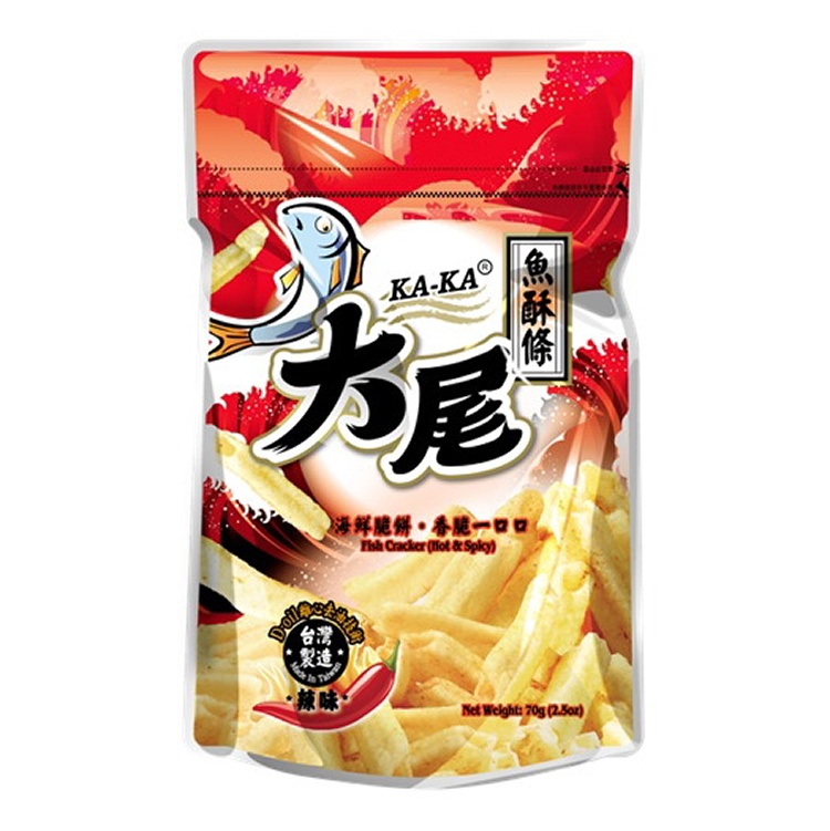 大尾魚酥條-辣味