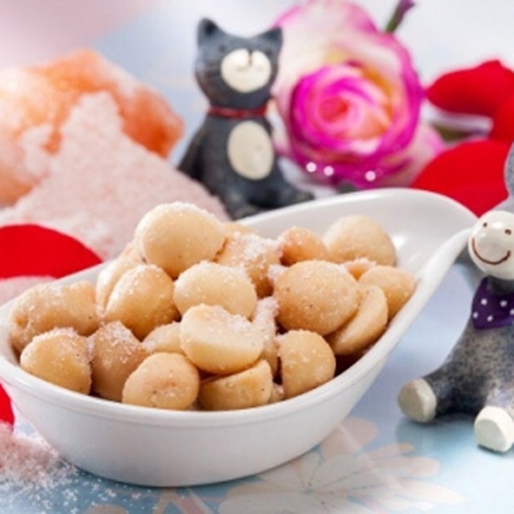 玫瑰鹽-夏威夷豆