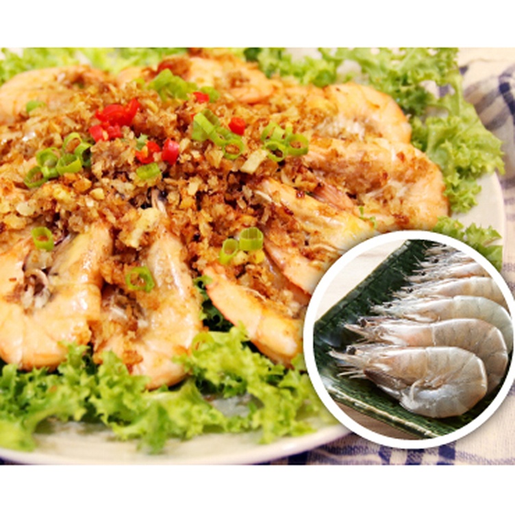 冷凍無毒養殖生態蝦禮盒