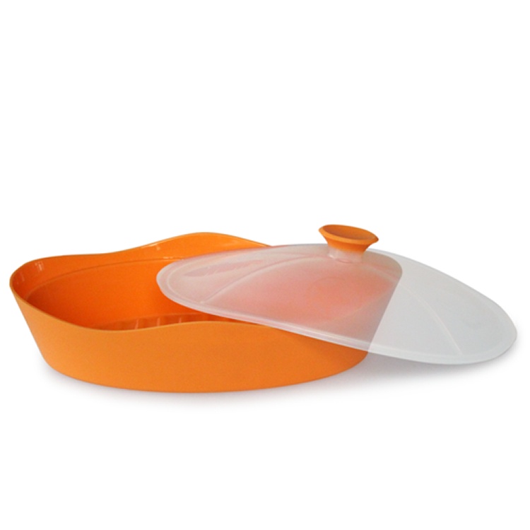 鮮味蒸煮盒(大) / 甜橙橘 / 2-3人份