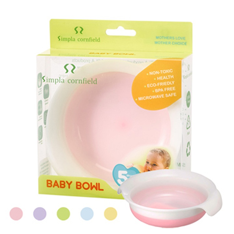 玉米田無毒環保餐具_嬰幼童學習碗-小