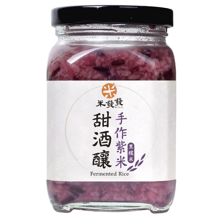 手作紫米甜酒釀